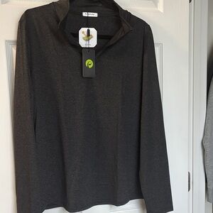 Women's Black Long Sleeve Top